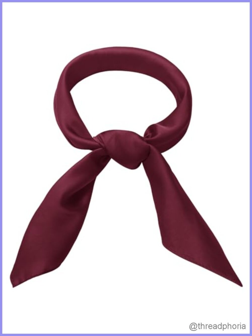 Women Square Scarf 27.5" Satin Silk-Feel Head Bandana Neckerchief Hair Accessory